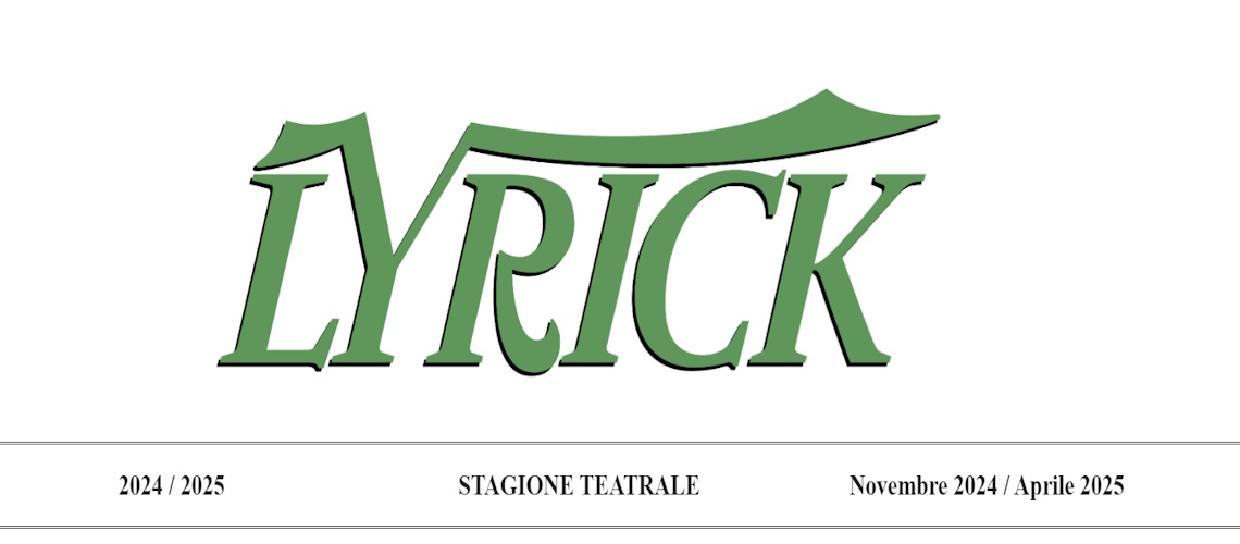 playbill stagione teatrale 24 25 teatro Lyrick - Assisi